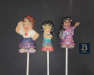 591sp Spanish Charm Girl Chocolate or Hard Candy Lollipop Mold 591sp Spanish Charm Girl Chocolate or Hard Candy Lollipop Mold
